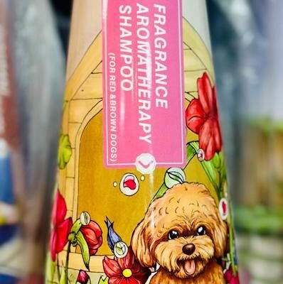 Fragrant Aromatherapy Shampoo For Red and Brown Dogs