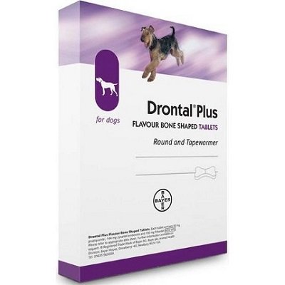 Drontol Deworming Tab for Dogs (Made In Thailand)
