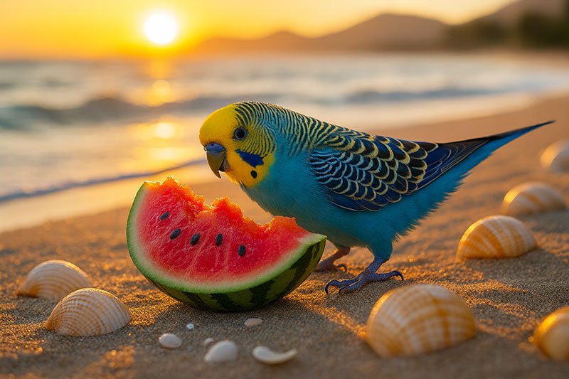 Can Parakeets Eat Watermelon