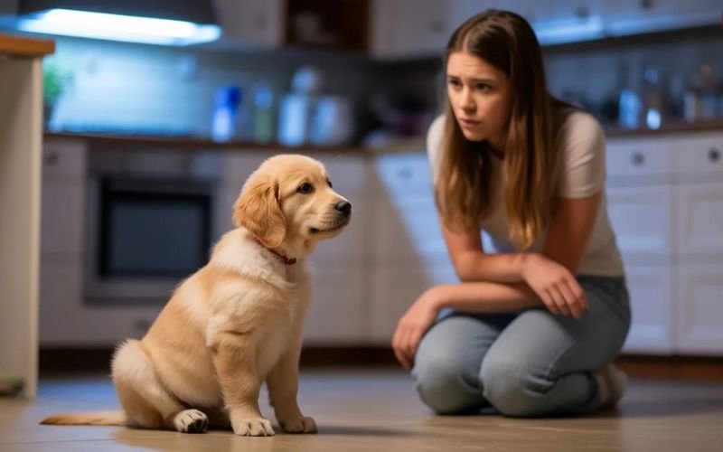 puppy diarrhea at night​