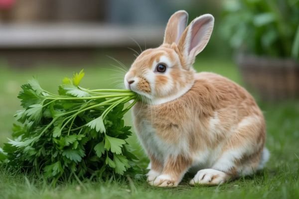 can bunnies eat parsley​