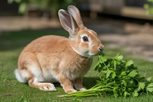 can bunnies eat parsley​