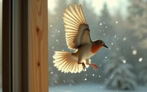 birds crashing into windows