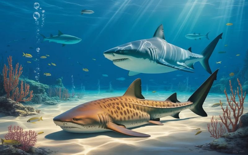 how do sharks sleep